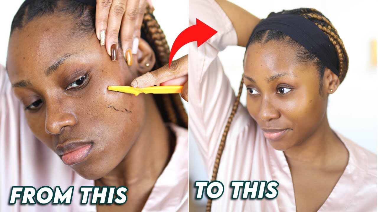 You are currently viewing See how Dimma Umeh Shaves her Face for Instant Smooth & Clear Skin